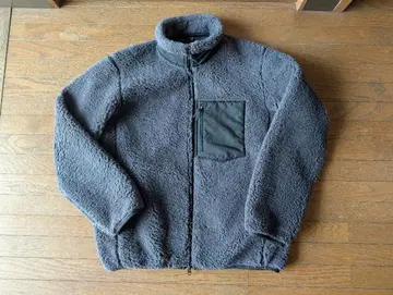 유니클로 방풍 플리스 자켓 L 사이즈 다크 그레이