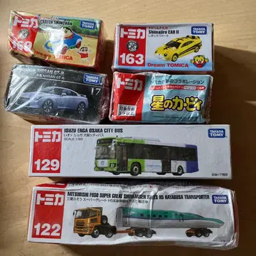 토미카 미니카 기차 세트 6종 하자품 상자 찌그러짐