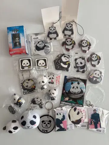 미사용 새상품 주술회전 팬더 굿즈 묶음 판매