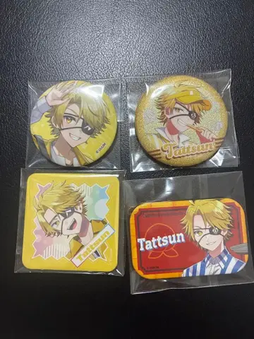 컬러풀 피치 타츠 타워 캔뱃지 등 낱개 판매 가능