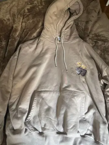 자수 디자인 후드티 Large