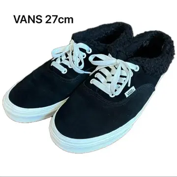 VANS 반스 오센틱 쉘파 블랙 블랙 27cm