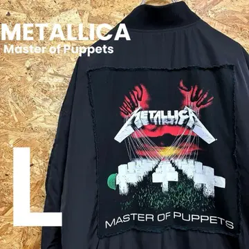 METALLICA MA1 Master of Puppets 사이즈 L 블랙