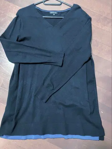 인디비 롱 니트 블랙