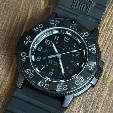 [ 새상품급 ] LUMINOX 네이비 씰즈 3000 시리즈 블랙아웃