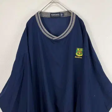 USA 90s vantage 나일론 풀오버 나일론 자켓 자수