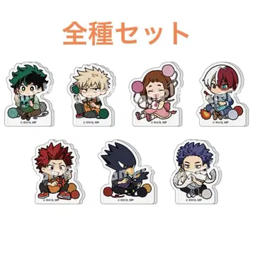 히로아카 핸즈 트레이딩 미니 아크릴 블록 전종 세트 BOX 바쿠고