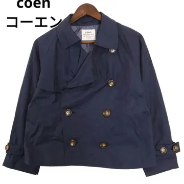 새상품 coen 코엔 트렌치 자켓 네이비 남성용