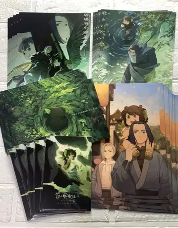 라샤오헤이 전기 캔버스 보드 복각 극장 팜플렛 클리어 멀티 홀더 전단지