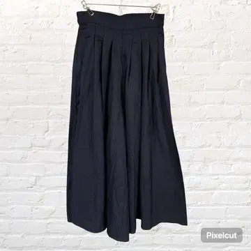 10943 레스포와르 L'espoir 와이드 팬츠 L 네이비 구제 의류