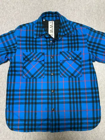 트래디셔널 웨더웨어 퀼팅 자켓 블루