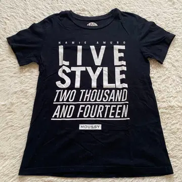 나미에 아무로 2014 라이브 스타일 T셔츠