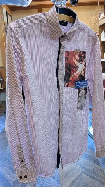 프랭키 모렐로 스트라이프 셔츠 꼼 데 가르송 폴 스미스