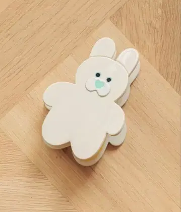 로리즈팜 mojojojo 헤어 곱창 곰 화이트 토끼