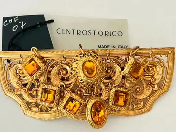 CENTROSTORICO 이탈리아제 헤어 머리핀 골드 빈티지
