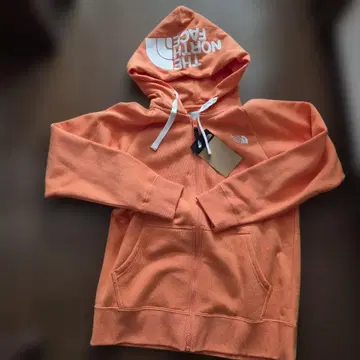THE NORTH FACE 오렌지 집업 후드티 XL 속기모