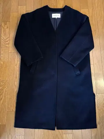 Ray BEAMS 네이비 롱 코트