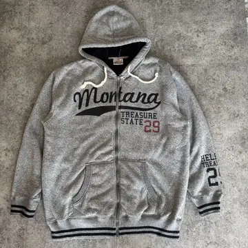 00 빈티지 후드티 그레이 보아 안감 빅 사이즈