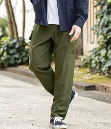 [ CALL&RESPONSE(콜앤드레스폰스) ] 린넨 라이크 루즈 팬츠