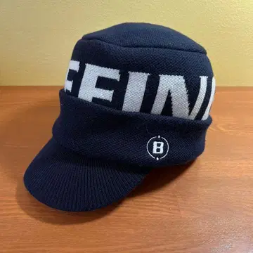 BRIEF 니트 모자 네이비