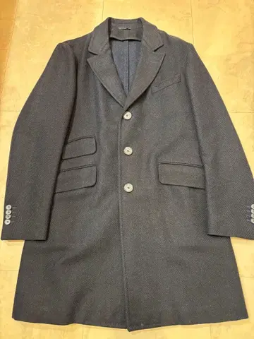 EIDOS 체스터 코트 다크 네이비 사이즈 48