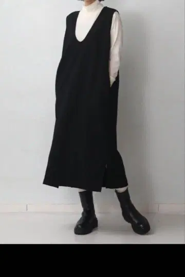 유니버셜 티슈 오버롤 스커트, 원피스