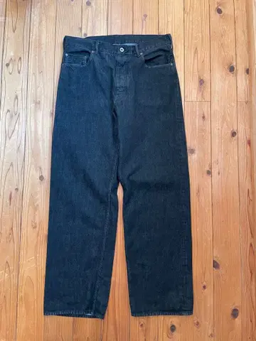 schott 스트레이트 데님 블랙 w36