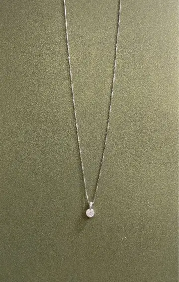 쁘띠 다이아 목걸이