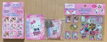 산리오 오샤레마녀 러브 베리 키티 참&카드 스티커 세트