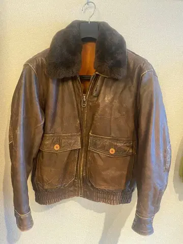 Milano Connection 브라운 가죽 자켓