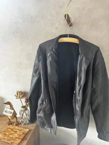 남성용 가죽 자켓