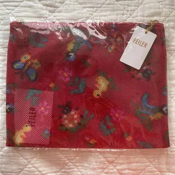 FEILER 하이디 D링 메쉬 파우치