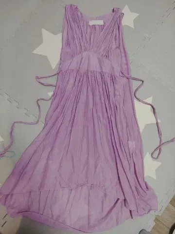 MYLAN 크링클 원피스 라벤더