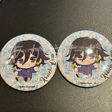 뉴 단간론파 V3 카페 캔뱃지 오마 코키치