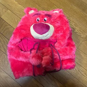 핑크색 곰 귀달이 모자