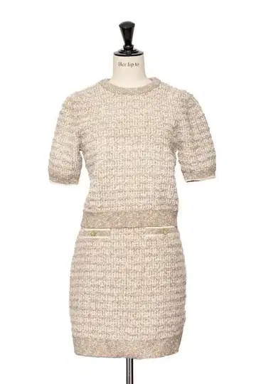 herlipto Twinkle Tweed Knit Set