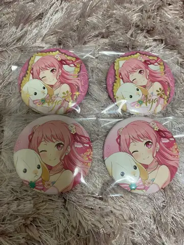[ 레어품 ] 뱅드림 마루야마 아야 캔뱃지 애니메이트 페어