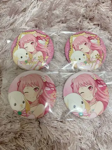[ 레어품 ] 뱅드림 마루야마 아야 캔뱃지 애니메이트 페어