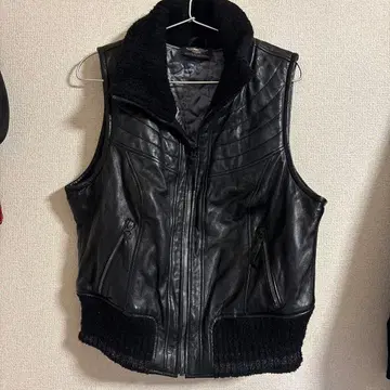 Harley-Davidson 가죽 베스트 사이즈 L 소가죽