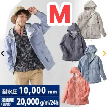 [ 새상품 ] 워크맨 프레임 테크 마운틴잭 레인 후드티 색스 M