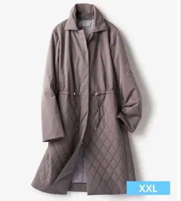 새상품급 두클라쎄 매지컬 써모 다이아 스텐 칼라 코트 XXL