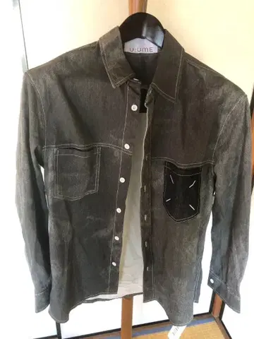 138 U:UME 데님 셔츠 긴팔 블랙 L