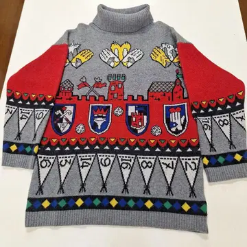 까스텔바작 뜨개질 스웨터 남녀 공용