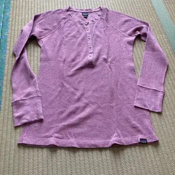 Patagonia 오가닉 코튼 헨리넥 S