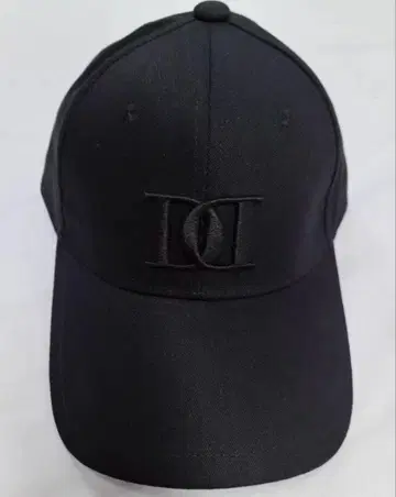 다리치 블랙 자수 로고 캡