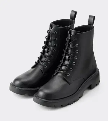 지유 라이트 볼륨 밑창 레이스업 부츠 숏부츠 L 사이즈