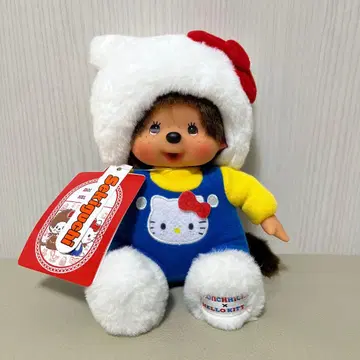 세키구치 몽치치 x 헬로키티 봉제 인형