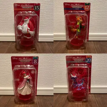 디즈니 크리스마스 오너먼트 4체 세트