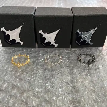 해복 잡화 W. 무색 반지 링 티어 크라운