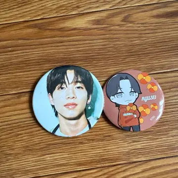 아이돌 캔뱃지 2개 세트